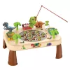 LEAN TOYS Elektrischer Dinosaurier-Fangtisch mit rotierenden Geräuschen