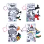 LEAN TOYS Set weicher pädagogischer Sinnesbücher für Kleinkinder 4 Stück