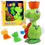 LEAN TOYS Badespielzeug-Set Dinosaurier mit Mühlenzubehör 8-teilig