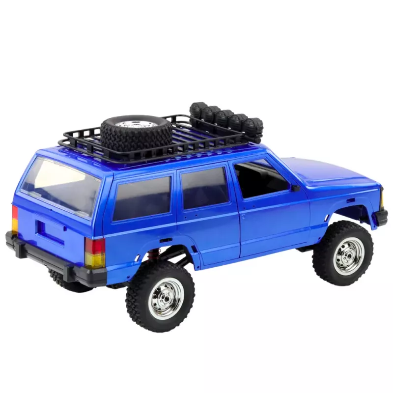 LEAN TOYS MN78 Remote Controlled Off-Road Vehicle RC 4x4 Drive Blue 1:12