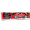 LEAN TOYS Remote Controlled RC Racing Car Steering Wheel Lights Sounds 1:12 Red