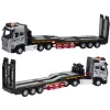 LEAN TOYS ferngesteuerter RC Abschleppwagen mit Bagger, Lichter, Geräusche, 1:24