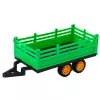 LEAN TOYS RC Green Remote Controlled Farm Tractor With Trailer