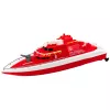LEAN TOYS ferngesteuertes Motorboot RC 1:28 Rot