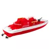 LEAN TOYS ferngesteuertes Motorboot RC 1:28 Rot