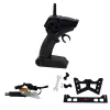 LEAN TOYS ferngesteuertes Motorboot RC 1:28 Rot