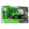 LEAN TOYS Müllwagen ferngesteuert RC Schraubendreher Grün 2 in 1
