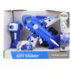 LEAN TOYS Fernbedienung Schraubendreher RC Flugzeug Blau 2in1
