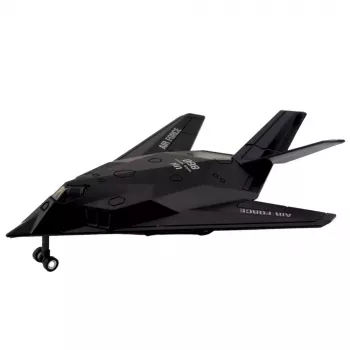 LEAN TOYS Airplane Fighter Military Jet Powered Lights Sounds 1:400