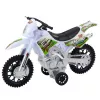 LEAN TOYS Motocross Off-Road Drive Lights Sounds White