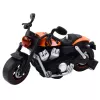 LEAN TOYS DIY Motorcycle Twisting Unscrewing Lights Sounds Orange