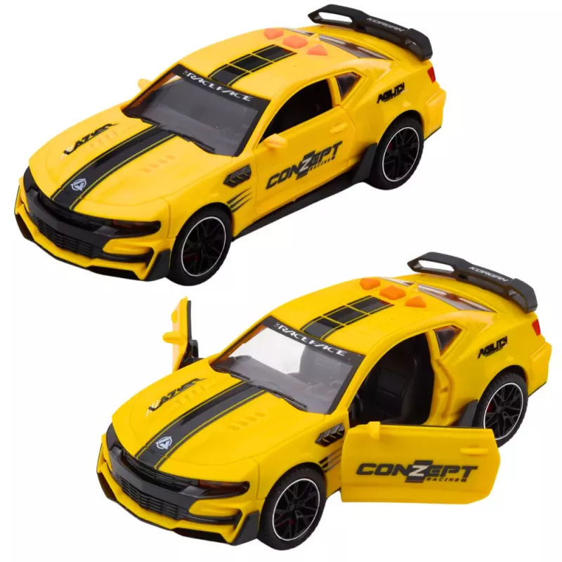 LEAN TOYS Sports Car Lazer 1:14 RC-Fahrzeug mit öffnenden Türen, Lichtern, Sounds