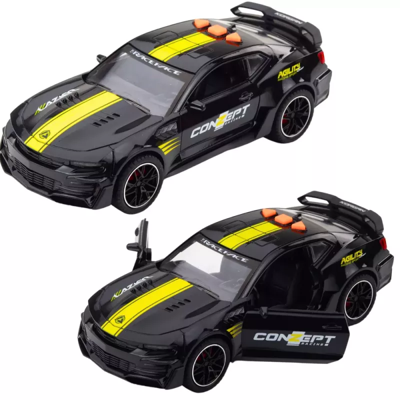 LEAN TOYS Sports Car Lazer 1:14 RC-Fahrzeug mit öffnenden Türen, Lichtern, Sounds