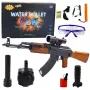 LEAN TOYS AK Rifle For Water Balls Hydrogel Sight Accessories Glasses 96cm