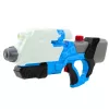 LEAN TOYS Mechanisch gepumpte Wasser-Gewehrpistole Weiß und Blau 650ml