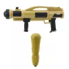 LEAN TOYS Bazooka Wasserpistole mit Pumpe 73 cm Beige 1100ml