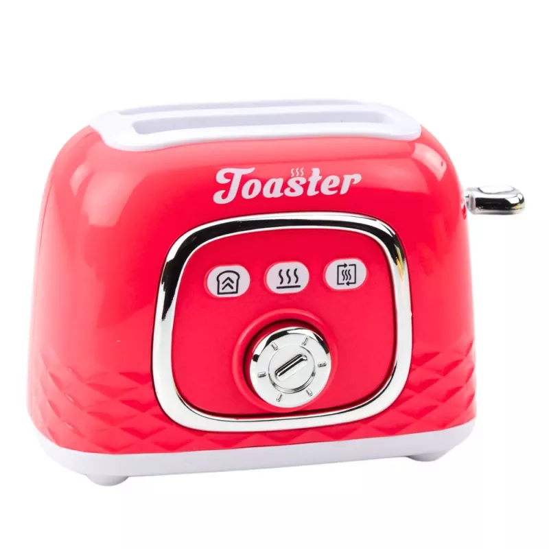 LEAN TOYS Küchengeräte-Set Toaster Mixer Licht Sound Pink
