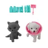 LEAN TOYS Mini Doll Tierarzt Hund Katze Behandlung Zubehör Set