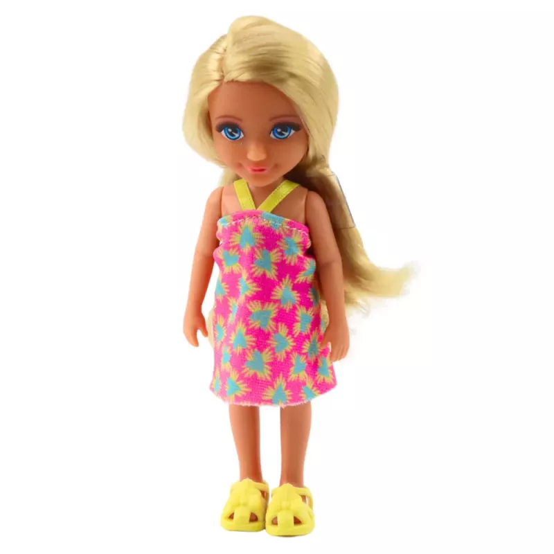 LEAN TOYS Hunde-Badewanne-Set für Puppen, interaktives Zubehör für Mädchen