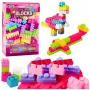 LEAN TOYS Bausteine in Aufbewahrungsbox 230 Elemente Wafle Mini