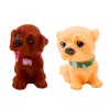 LEAN TOYS Figuren-Set Süße Hunde Welpen Gummi 8cm 6 Stück