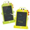LEAN TOYS LCD-Schreib- und Zeichentafel Dinosaurier-Stift Grün 8,5 Zoll
