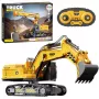 LEAN TOYS DIY Raupenbagger ferngesteuert 133-tlg. RC
