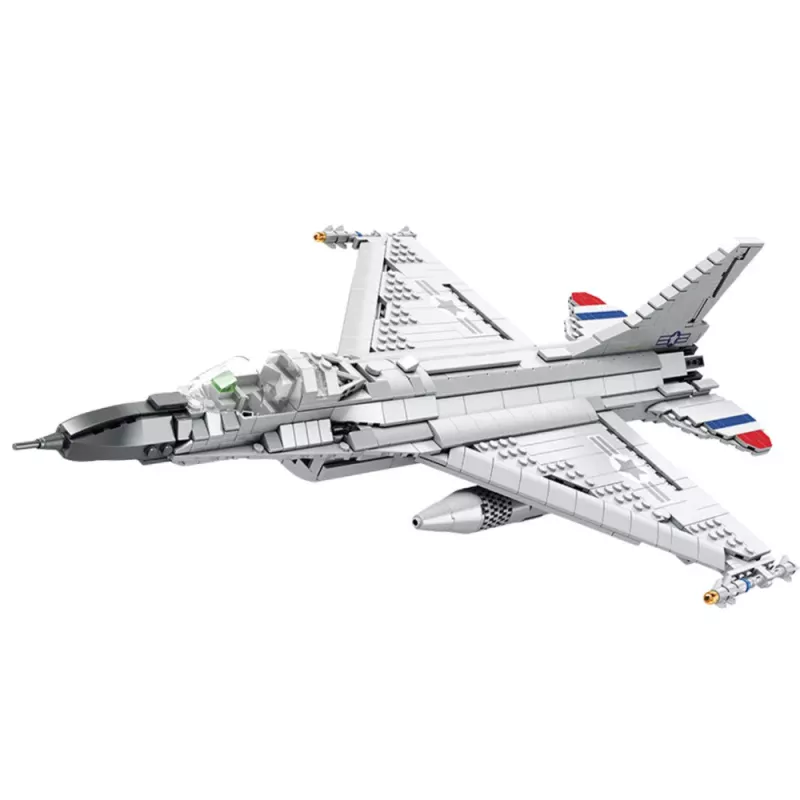 LEAN TOYS F-16 Fighting Falcon Construction Set 1427pcs