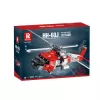LEAN TOYS Construction Bricks Rettungshubschrauber HH-60J Jayhawk 1137el