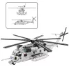 LEAN TOYS Bausteine Transporthubschrauber 2192el