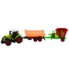 LEAN TOYS Set of Agricultural Tractor Trailer Tipper Feed Wagon