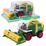 LEAN TOYS Mähdrescher Farm Agricultural Header Drive Grün 1:16