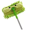 LEAN TOYS Kinderwischer mit Teleskopstiel Animal Green