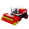 LEAN TOYS Landwirtschaftlicher Mähdrescher mit Schneidwerk-Antrieb Rot 1:16