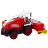 LEAN TOYS Landwirtschaftlicher Mähdrescher mit Schneidwerk-Antrieb Rot 1:16