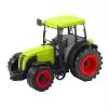 LEAN TOYS Landwirtschaftlicher Traktor mit grün-gelbem Anhänger Grün 50cm
