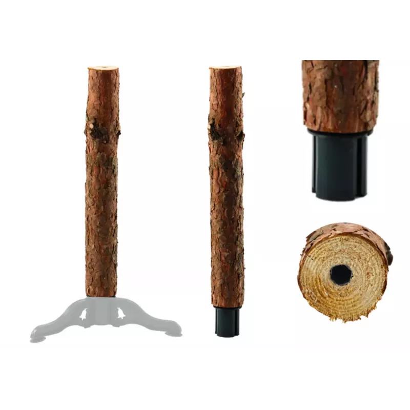 LEAN Holzständer für Weihnachtsbaumstamm auf vier Beinen
