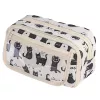 LEAN Mäppchen Schulset Schwarze Katzen Weiß 21cm