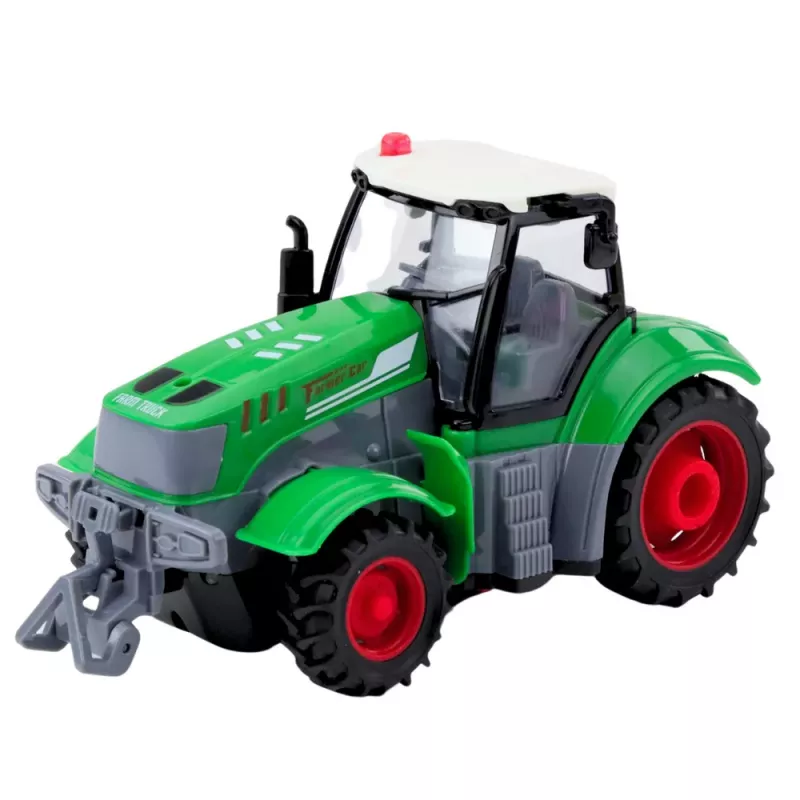 LEAN TOYS Ferngesteuerter RC Landwirtschaftstraktor Grün 1:24