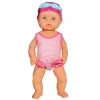 LEAN TOYS Baby Doll Floating Bath Moves Limbs Pink Outfit
