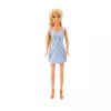 LEAN TOYS Puppe mit Kleiderschrank-Zubehör, rosa Kleider, Mode-Anziehpuppen-Set