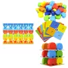 LEAN TOYS Family Arcade Game Elephant Tower Stacking 45 Teile