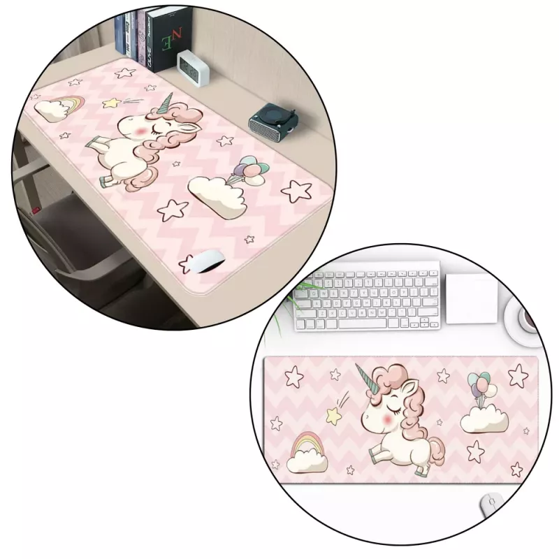LEAN Keyboard Desk Pad With Unicorn Rubber 80 x 30cm