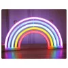 LEAN Dekorative Nachtlicht Neon Regenbogen LED batteriebetrieben
