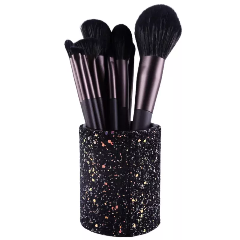 LEAN Container Cup für Pinsel und Zubehör Glitter Black