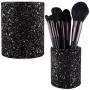 LEAN Container Cup für Pinsel und Zubehör Glitter Black