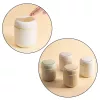 LEAN Mini Abfalleimer mit Klappdeckel Universal Elegant Beige