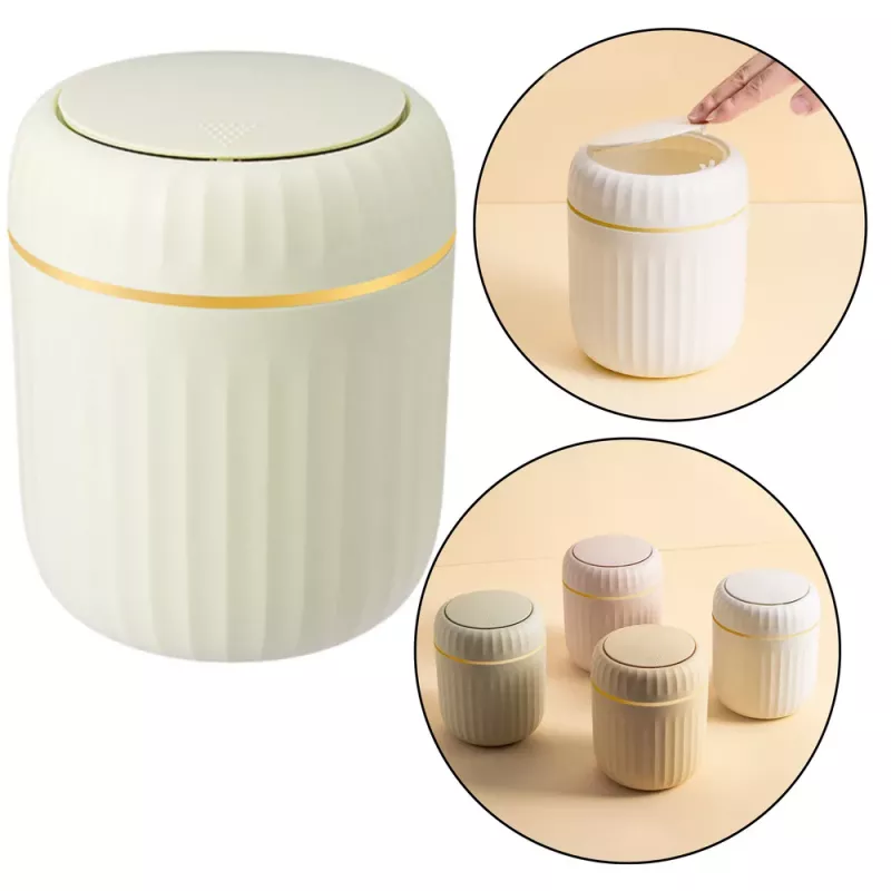 LEAN Mini Abfalleimer mit Deckel Universal Elegant Green