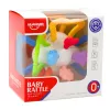 LEAN TOYS Sensorikspielzeug Drehbar für Babys Beißring Bunt