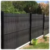 LEAN Schattierungsnetz für Zaun, Abdeckung, Grau 1,5M 10M 140g/m²